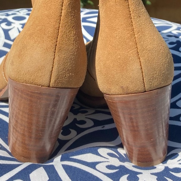 Ganni Suede Ankle Boots - Picture 6 of 16